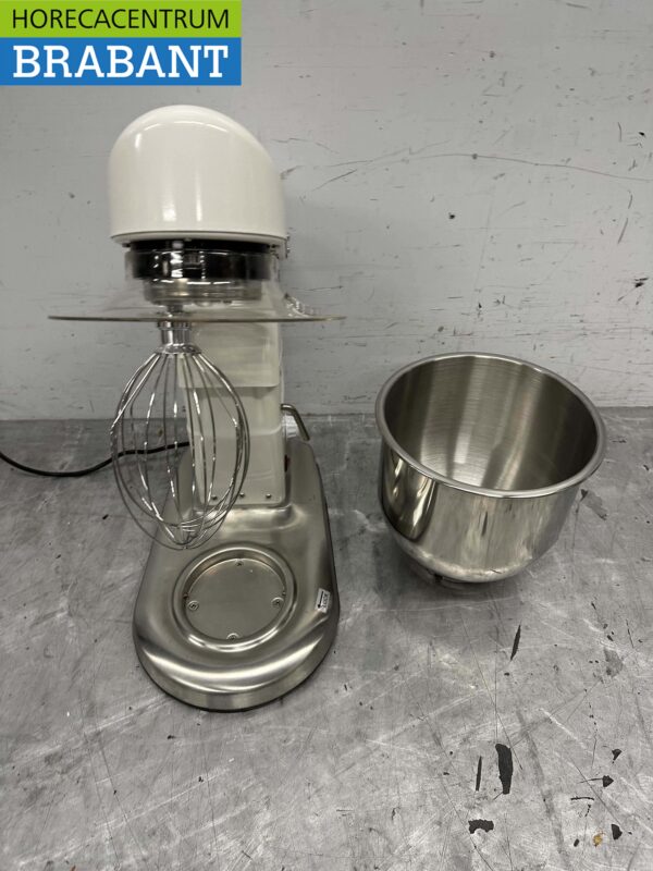 Saro Keukenmachine Planeetmenger Menger RVS kuip 7 liter 230V Horeca - Afbeelding 6