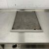 RVS Baklijn Spoelbak, elektrische bakplaat en dubbel fornuis 312 cm 400V Horeca - Afbeelding 4