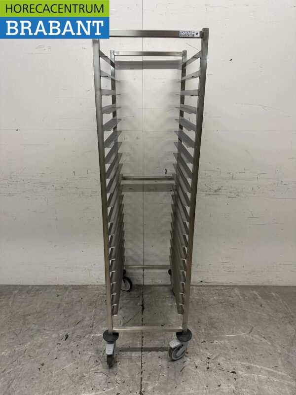 RVS Tournus Regaalwagen 18 x Bakerynorm 60 x 40 cm Horeca