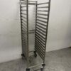 RVS Tournus Regaalwagen 18 x Bakerynorm 60 x 40 cm Horeca - Afbeelding 2