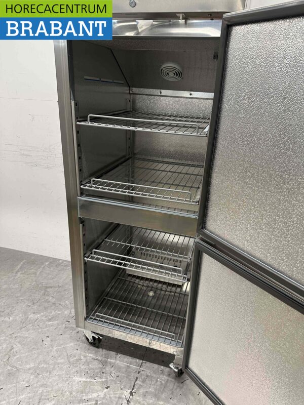 RVS Polar Vrieskast Vriezer 2 deuren 600 liter Horeca - Afbeelding 5