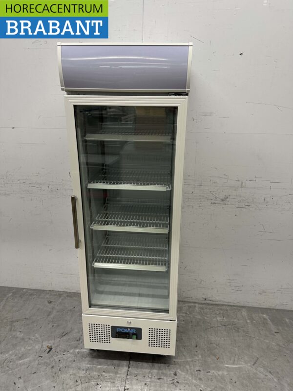 Polar DM75 Glasdeurkoeling Koelkast Drankkoelkast Glazen deur 218 liter 230V Horeca