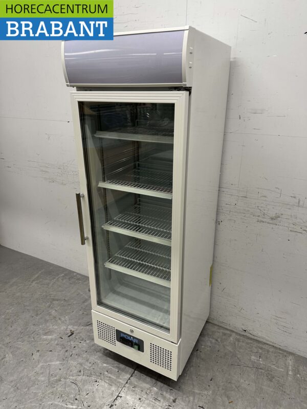 Polar DM75 Glasdeurkoeling Koelkast Drankkoelkast Glazen deur 218 liter 230V Horeca - Afbeelding 3