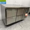 RVS Polar Koelwerkbank 4 laden 136 cm 230V Horeca - Afbeelding 3