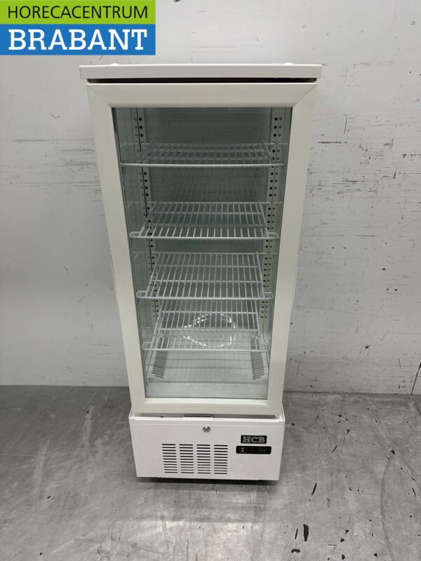 HCB Koelvitrine Gebaksvitrine Wit 92 liter 230V Horeca