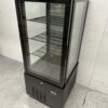 HCB Koelvitrine Gebaksvitrine Zwart 158 liter 230V Horeca - Afbeelding 3