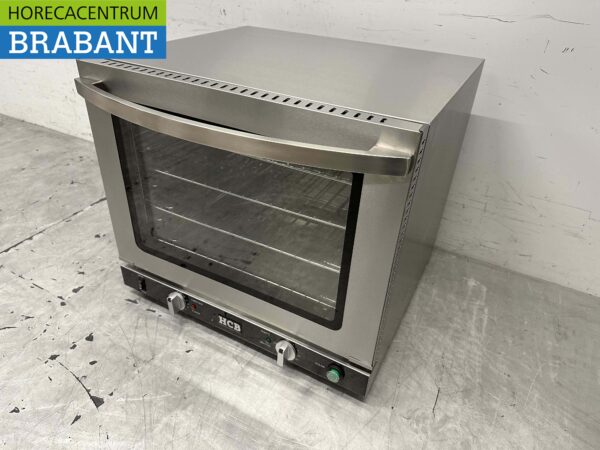 RVS Heteluchtoven Convectie Oven Afbakoven met grill en vochtinjectie / stomen 66 liter 230V Horeca - Afbeelding 2