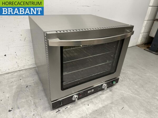 RVS Heteluchtoven Convectie Oven Afbakoven met grill en vochtinjectie / stomen 66 liter 230V Horeca - Afbeelding 3