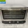 RVS Heteluchtoven Convectie Oven Afbakoven Vochtinjectie / Stomen 60/40 cm 110 liter 400V Horeca