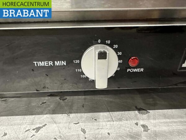 RVS Heteluchtoven Convectie Oven Afbakoven Vochtinjectie / Stomen 60/40 cm 110 liter 400V Horeca - Afbeelding 4