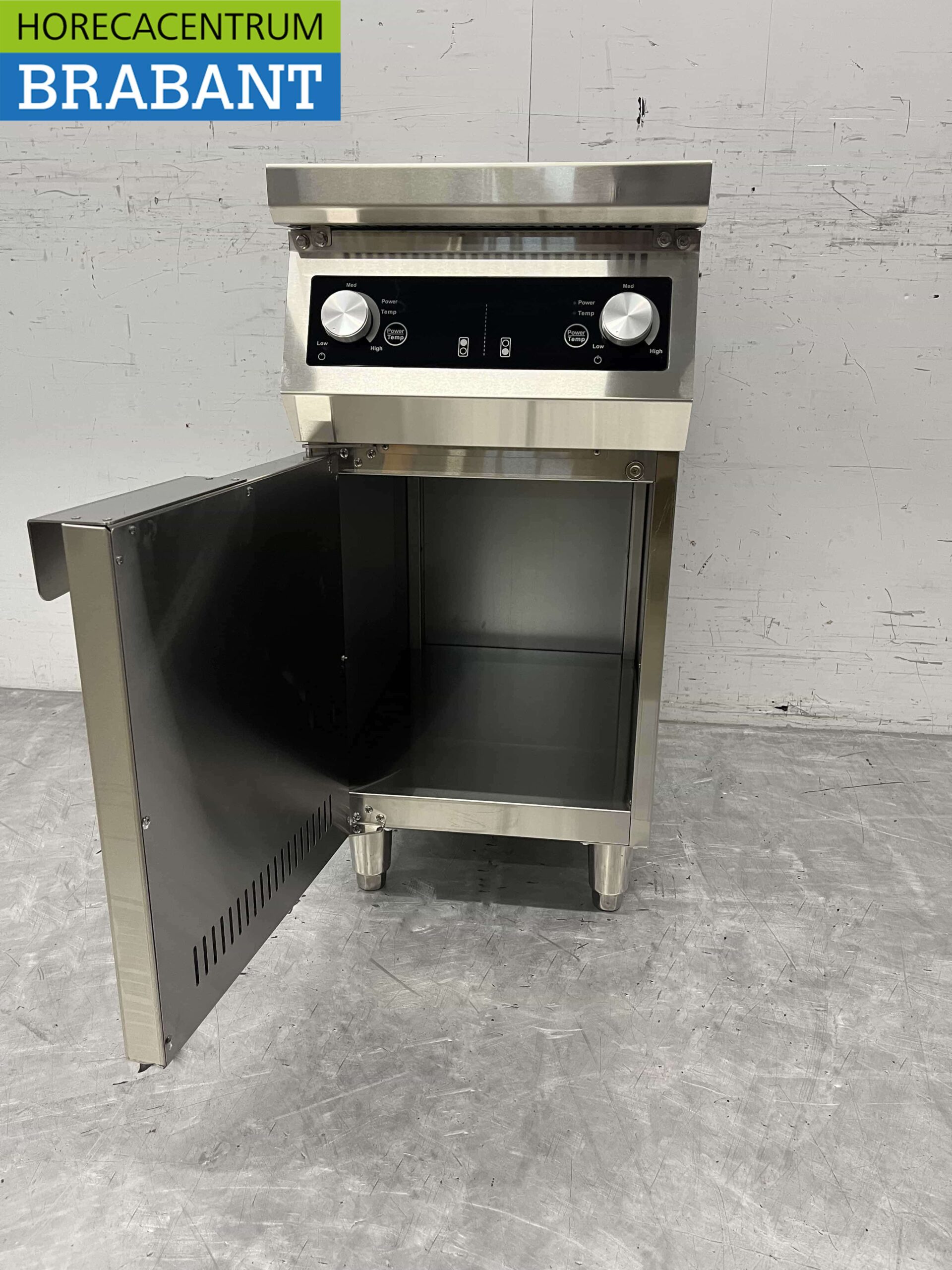 RVS Inductie fornuis kookplaat 2 pitten 8,5 kW 400V 40 cm Horeca - Afbeelding 7