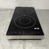 RVS Inductie fornuis kookplaat 2 pitten 3,5 kW 230V Horeca