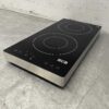 RVS Inductie fornuis kookplaat 2 pitten 3,5 kW 230V Horeca - Afbeelding 2