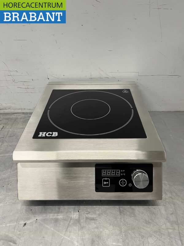 RVS Inductie fornuis kookplaat 5 kW 400V Horeca