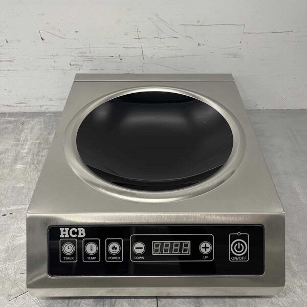 RVS Inductie wok wokbrander wokplaat 3,5 kW 230V Horeca