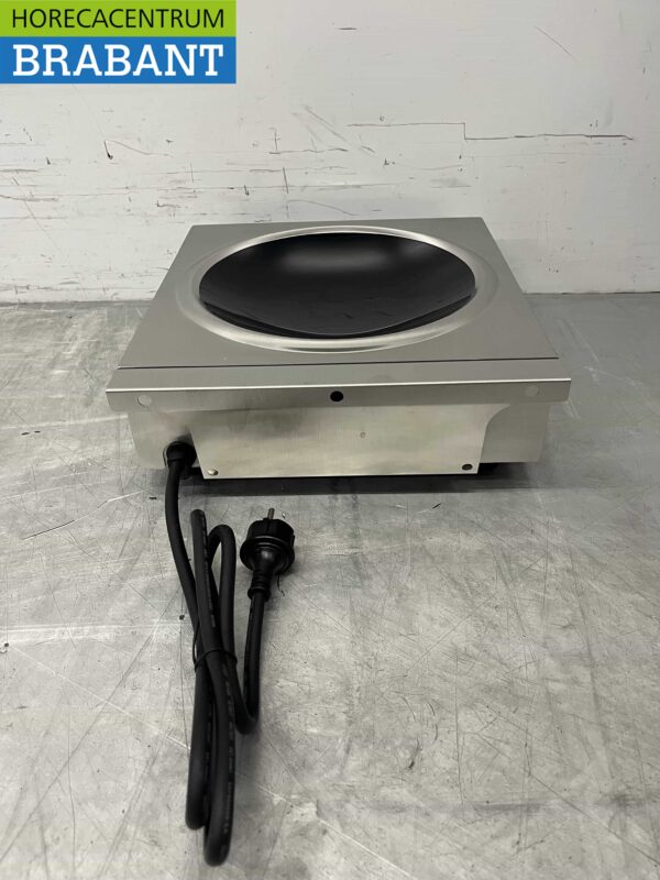 RVS Inductie wok wokbrander wokplaat 3,5 kW 230V Horeca - Afbeelding 5