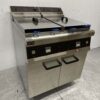 HCB RVS Dubbele Friteuse Frituur 2 x 30 liter 2 x 10 kW 400V Horeca - Afbeelding 3