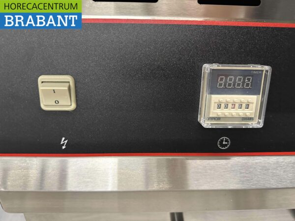 HCB RVS Dubbele Friteuse Frituur 2 x 30 liter 2 x 10 kW 400V Horeca - Afbeelding 8