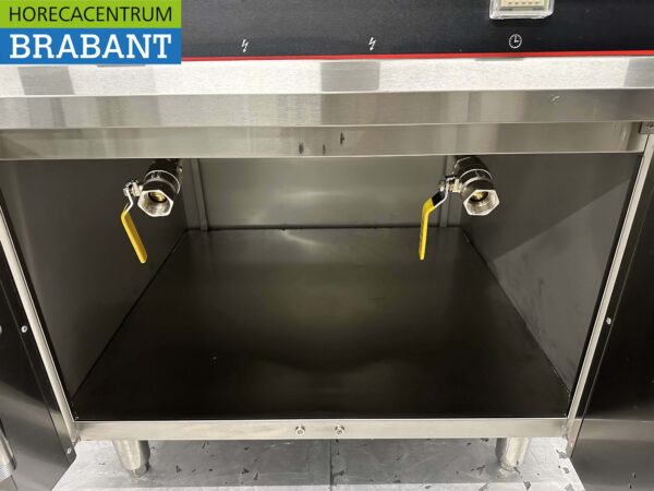 HCB RVS Dubbele Friteuse Frituur 2 x 30 liter 2 x 10 kW 400V Horeca - Afbeelding 9