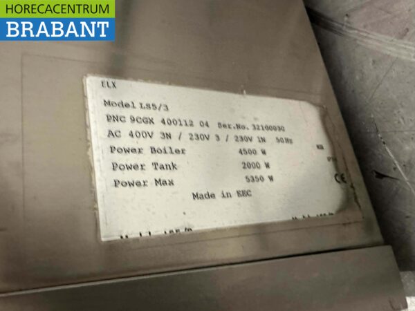 RVS Zanussi LS5/3 Vaatwasser Vaatwasmachine Voorlader 400V Horeca - Afbeelding 6