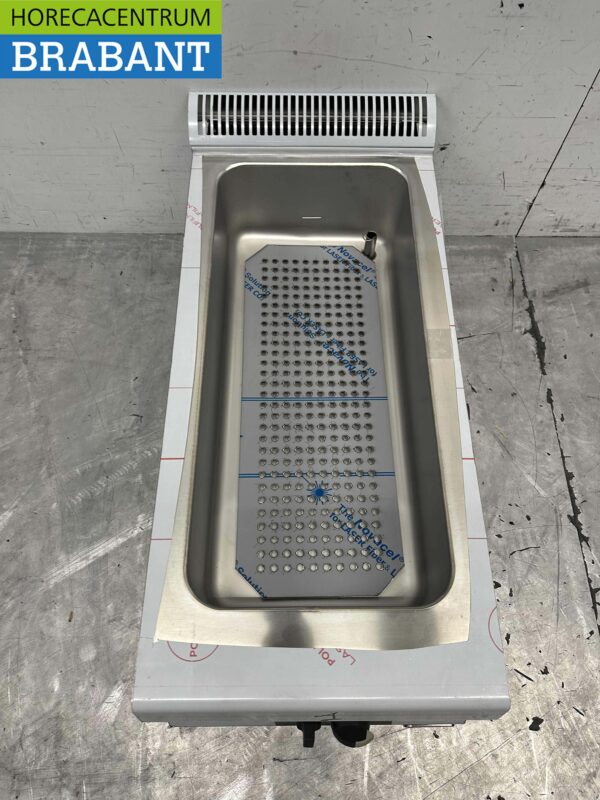 RVS Electrolux Bain marie 4 x 1/3 GAS Horeca - Afbeelding 5