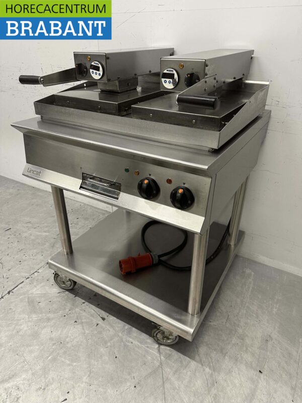 RVS Lincat Clam Grill Hamburgergrill Grillplaat 80 cm 17,2kW 400V Horeca - Afbeelding 2