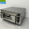 HCB RVS Pizzaoven oven 40 cm steen 230V Horeca - Afbeelding 2