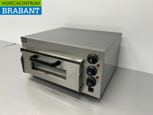 HCB RVS Pizzaoven oven 40 cm steen 230V Horeca - Afbeelding 2
