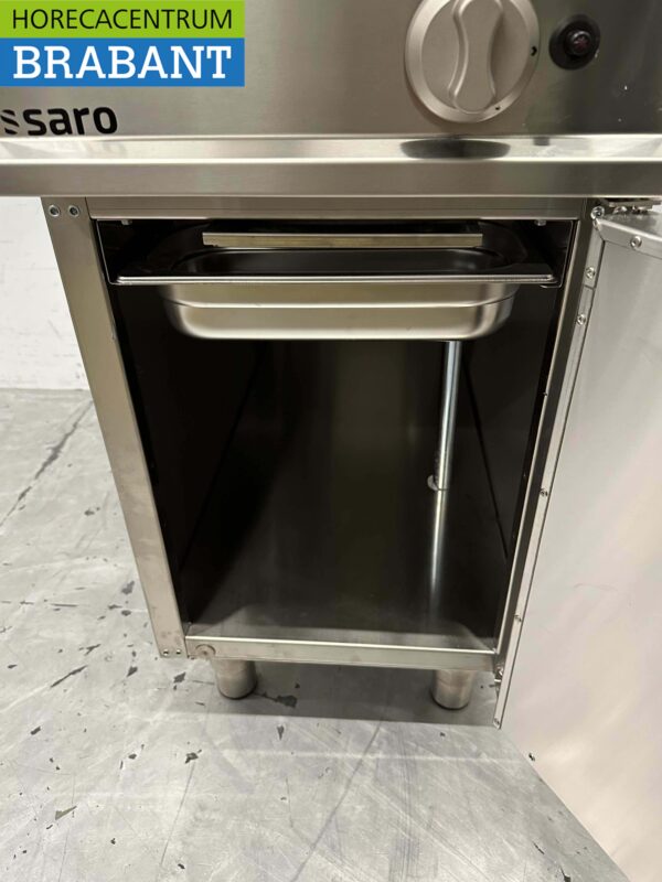 RVS Saro Lavagrill grill steengrill 40 cm Gas Horeca - Afbeelding 5