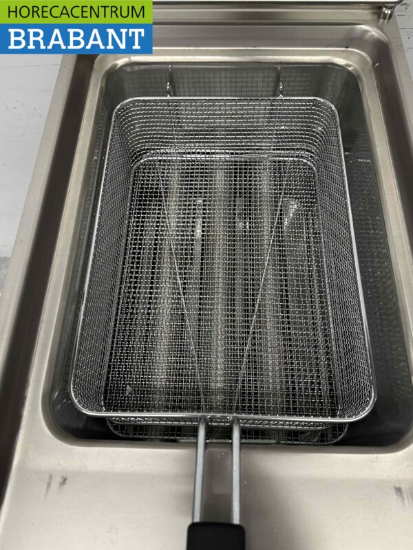 RVS Saro Friteuse frituur 21 liter 22 kW GAS Horeca - Afbeelding 5