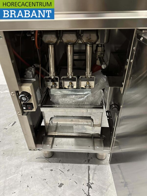 RVS Saro Friteuse frituur 21 liter 22 kW GAS Horeca - Afbeelding 6