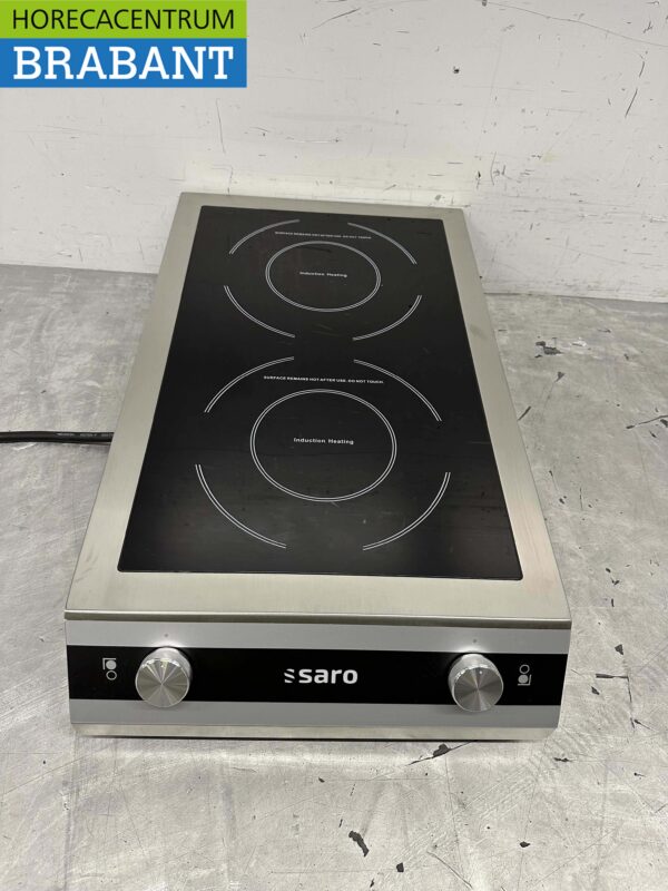 RVS Saro Anita inductie fornuis kookplaat 7 kW 400V Horeca - Afbeelding 2