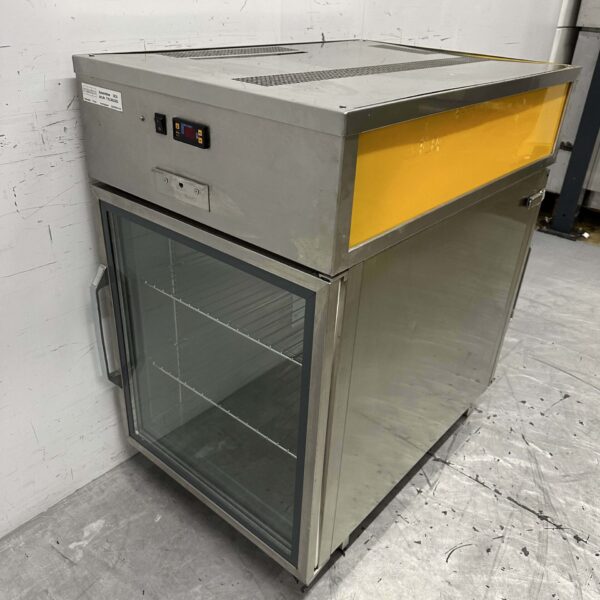 RVS Franke Koelvitrine Gebaksvitrine 160 liter 230V Horeca