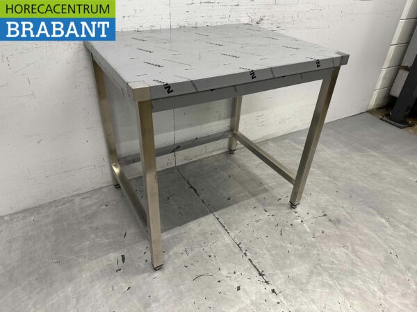 RVS Werktafel Tafel Premium-line 90 x 70 x 85 cm Horeca - Afbeelding 2