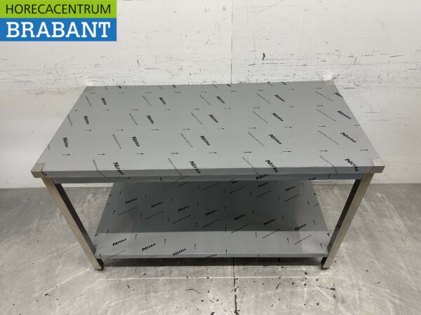RVS Werktafel Tafel Premium-line 140 x 70 x 85 cm Horeca - Afbeelding 4