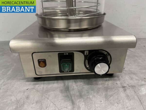 RVS Hotdogkoker Hotdogwarmer Hotdog 230V Horeca - Afbeelding 6
