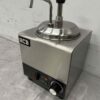 RVS Verwarmde sauspomp Sauswarmer 2 liter Kaas Karamel Boter Chili Fondant 230V Horeca - Afbeelding 2
