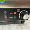 RVS Verwarmde sauspomp Sauswarmer 3 x 2 liter Kaas Karamel Boter Chili Fondant 230V Horeca - Afbeelding 5