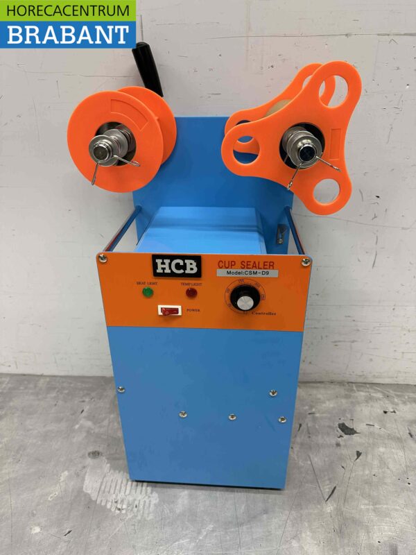 Manuele cupsealer cupsealing machine Bubble tea 300/500 bekers per uur 230V Horeca