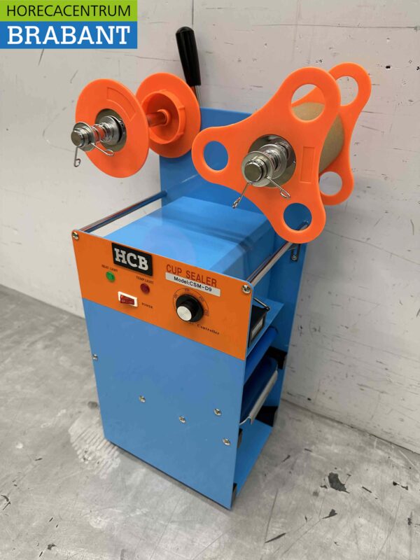 Manuele cupsealer cupsealing machine Bubble tea 300/500 bekers per uur 230V Horeca - Afbeelding 2