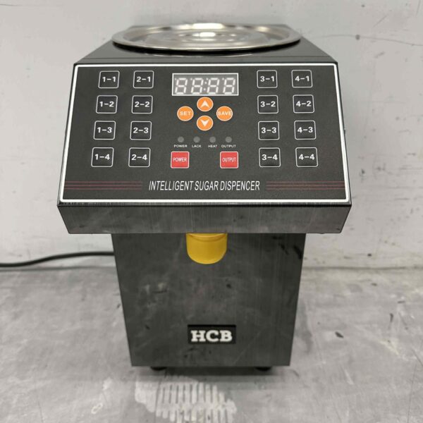 Fructose machine Frustose dispenser voor bubble tea 16 keys 7 liter 230V Horeca