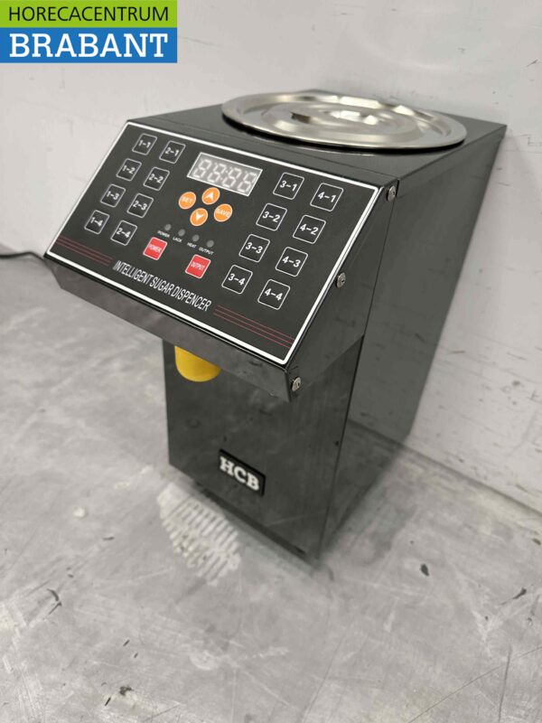 Fructose machine Frustose dispenser voor bubble tea 16 keys 7 liter 230V Horeca - Afbeelding 2