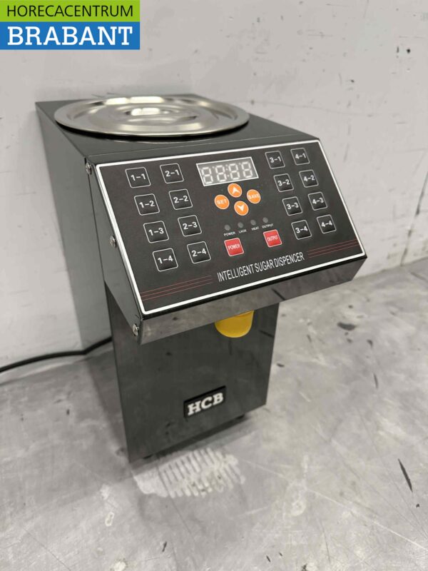 Fructose machine Frustose dispenser voor bubble tea 16 keys 7 liter 230V Horeca - Afbeelding 3