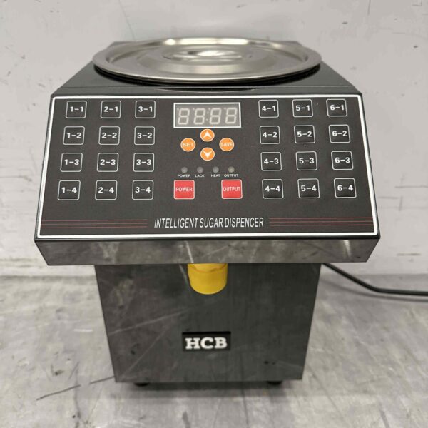 Fructose machine Frustose dispenser voor bubble tea 24 keys 9,5 liter 230V Horeca