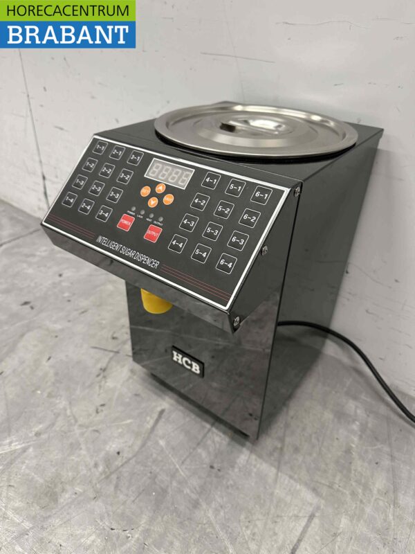 Fructose machine Frustose dispenser voor bubble tea 24 keys 9,5 liter 230V Horeca - Afbeelding 3