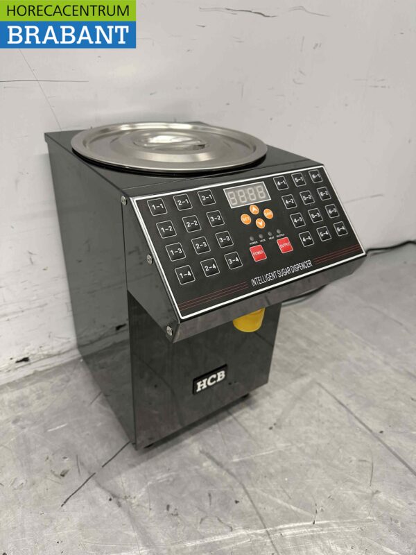 Fructose machine Frustose dispenser voor bubble tea 24 keys 9,5 liter 230V Horeca - Afbeelding 2