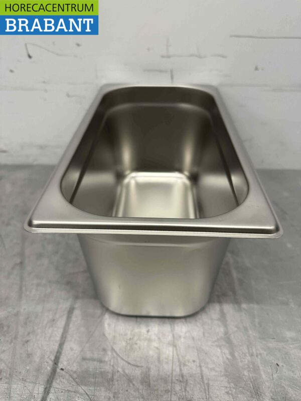 RVS Gastronorm bak GN bak 1/3 Diepte 150 mm Horeca