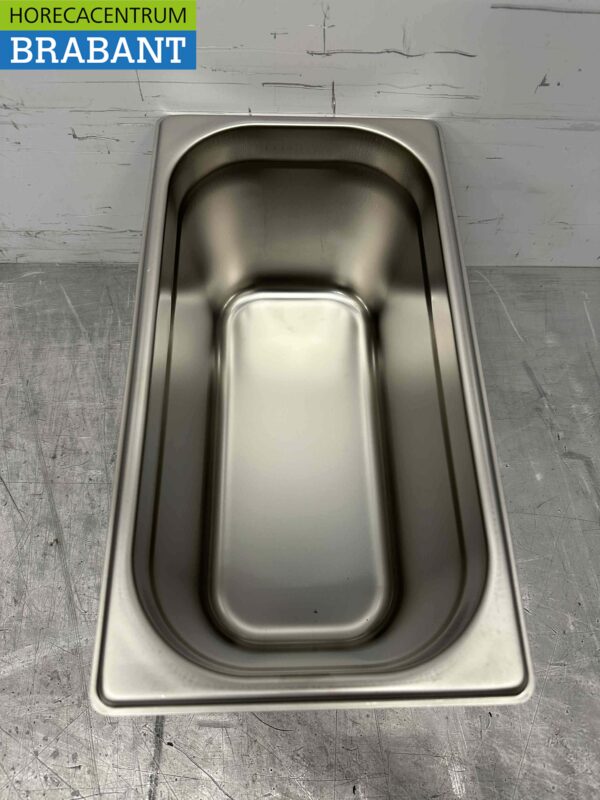 RVS Gastronorm bak GN bak 1/3 Diepte 150 mm Horeca - Afbeelding 2