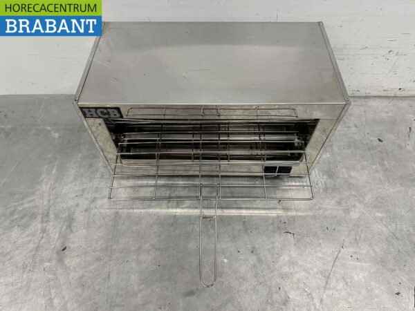 RVS Salamander Grill 49 cm 2,4 kW 230V Horeca - Afbeelding 4