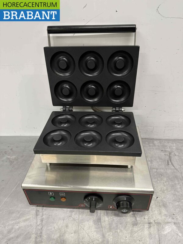 RVS Donutapparaat Donutmachine Donutmaker 230V Horeca - Afbeelding 4